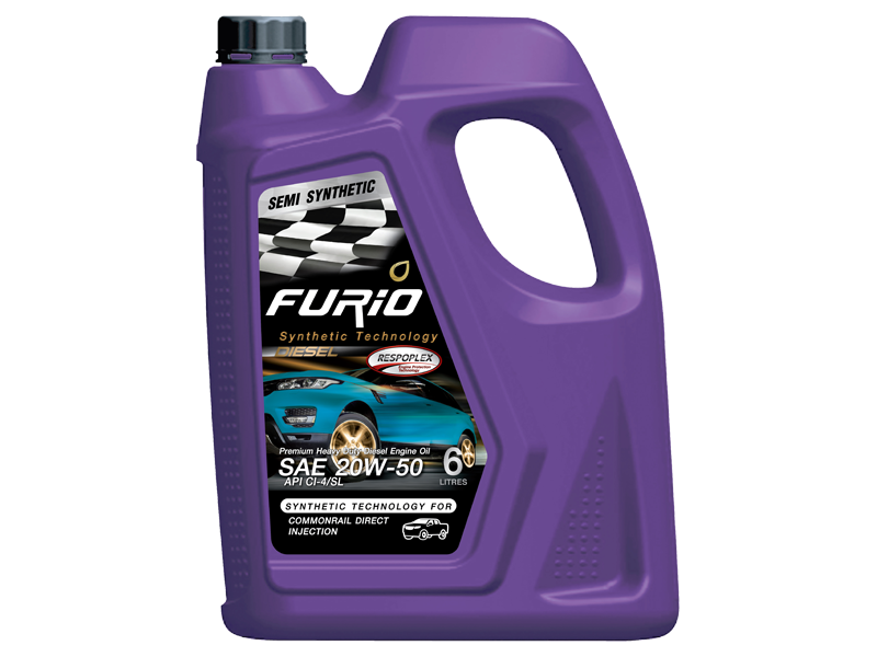 FURIO SYNTHETIC TECHNOLOGY DIESEL 20W-50